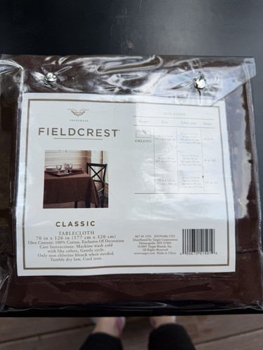 Fieldcrest oblong tablecloth - oblong,