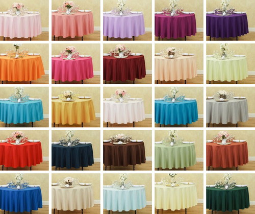 Linentablecloth round - 90,