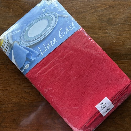 Bardwil linens linen ease red - linen,