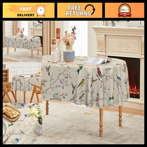 Spring floral tablecloth 60x84 - spring,
