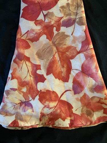 Round autumn orange - round,