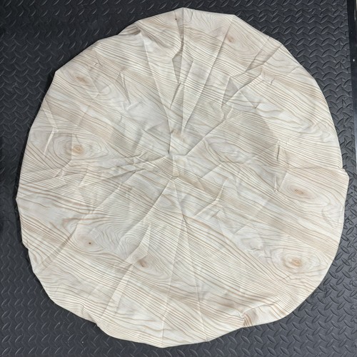 Inch round wood grain - wood,