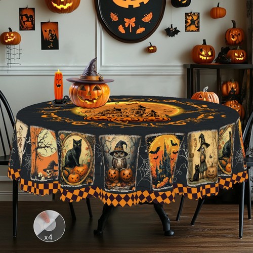 Halloween themed tablecloth - 1,
